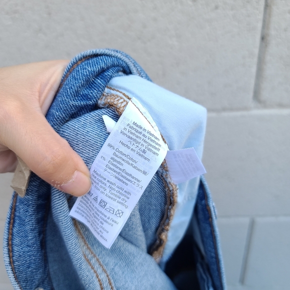 Madewell | The Perfect Vintage Jean in Enmore Wash: Raw-Hem Edition Plus Size 35 - Picture 12 of 13